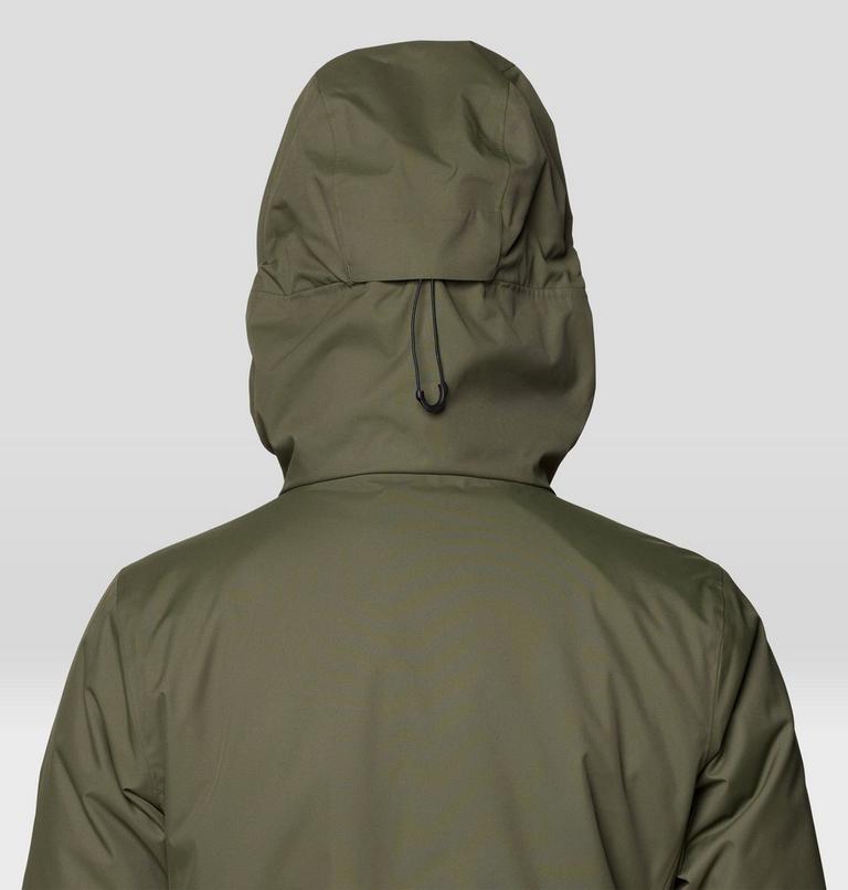 Women's Firefall Trifecta Jacket, Color: Dark Pine, Landslide, image 10