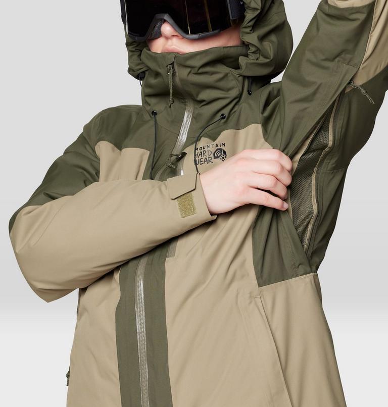 Women's Firefall Trifecta Jacket, Color: Dark Pine, Landslide, image 11