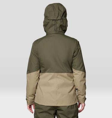 Women's Firefall Trifecta Jacket, Color: Dark Pine, Landslide, image 2