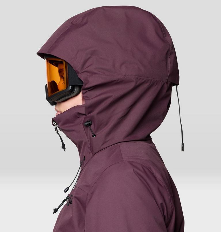Women's Firefall Trifecta Jacket, Color: Blackberry, image 12