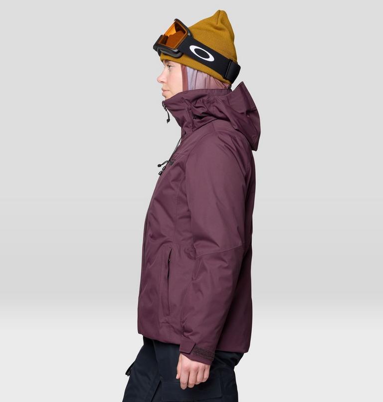 Women's Firefall Trifecta Jacket, Color: Blackberry, image 3