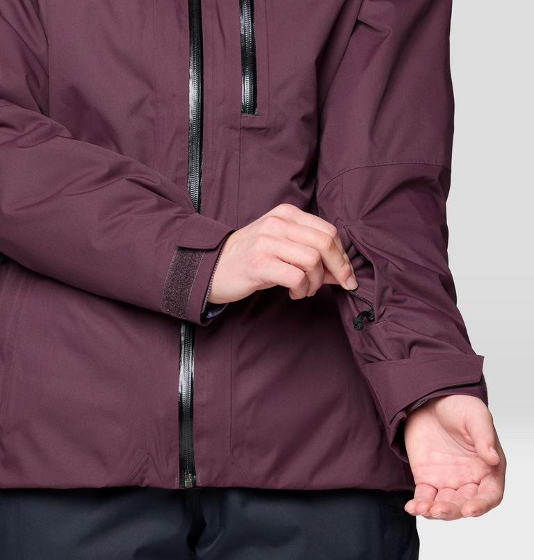 Women's Firefall Trifecta Jacket, Color: Blackberry, image 11