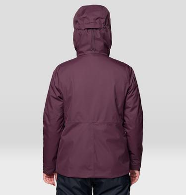 Women's Firefall Trifecta Jacket, Color: Blackberry, image 4