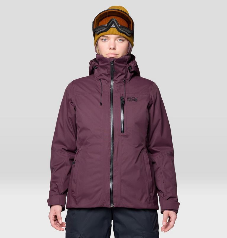 Women's Firefall Trifecta Jacket, Color: Blackberry, image 1