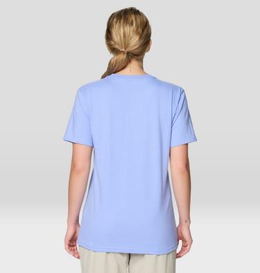 Women's MHW Logo Short Sleeve, Color: Light Illusion, image 2