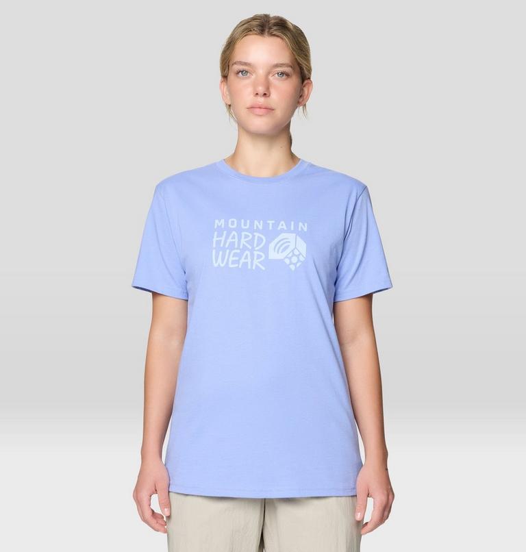 Women's MHW Logo Short Sleeve, Color: Light Illusion, image 1