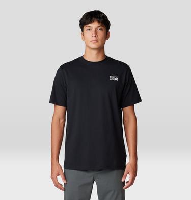 Men's MHW Box Logo Short Sleeve, Color: Black, image 9