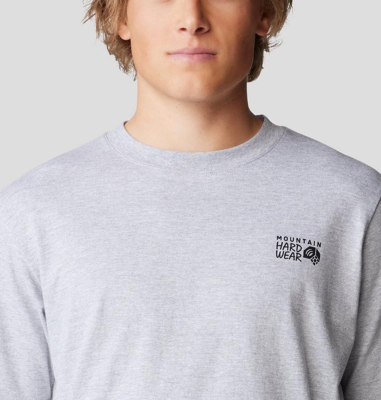 Men's MHW Box Logo Short Sleeve, Color: Hardwear Grey Heather, image 4