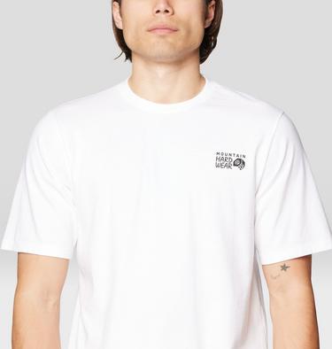 Men's MHW Box Logo Short Sleeve, Color: White, image 16