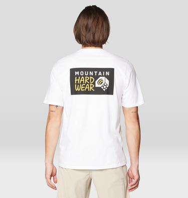 Men's MHW Box Logo Short Sleeve, Color: White, image 8