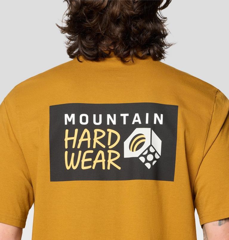 Men's MHW Box Logo Short Sleeve, Color: Underbrush, image 5