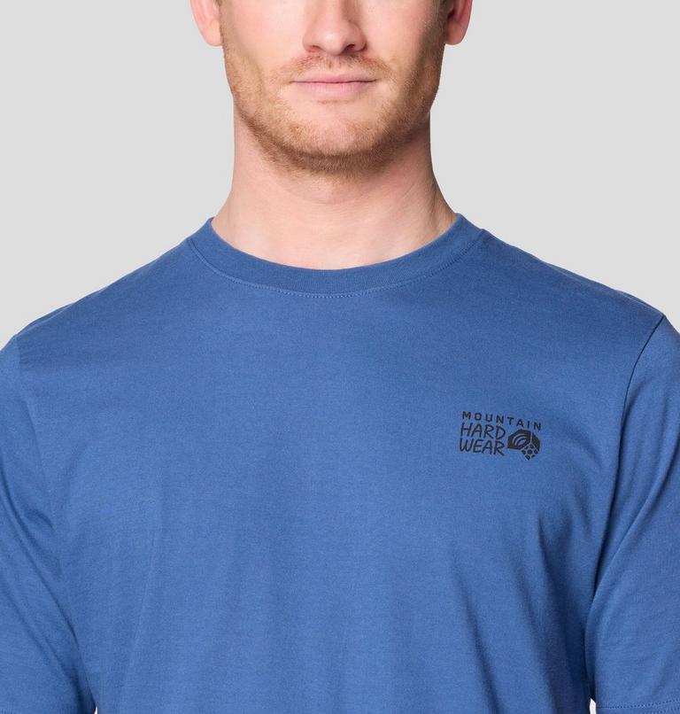 Men's MHW Box Logo Short Sleeve, Color: Better Blue, image 4