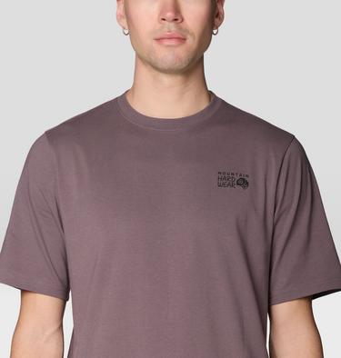 Men's MHW Box Logo Short Sleeve Shirt, Color: Purple Sage, image 12