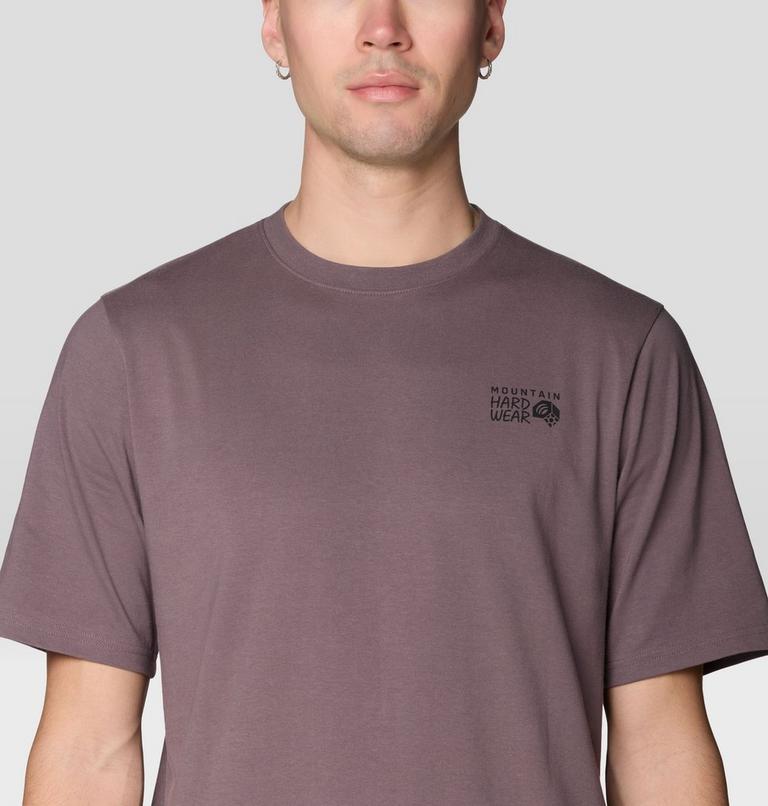 Men's MHW Box Logo Short Sleeve Shirt, Color: Purple Sage, image 4