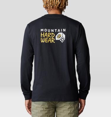 Men's MHW Box Logo Long Sleeve, Color: Black, image 18