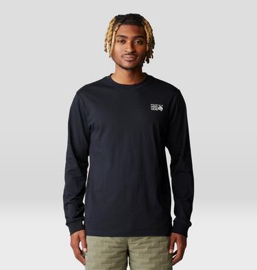 Men's MHW Box Logo Long Sleeve, Color: Black, image 17