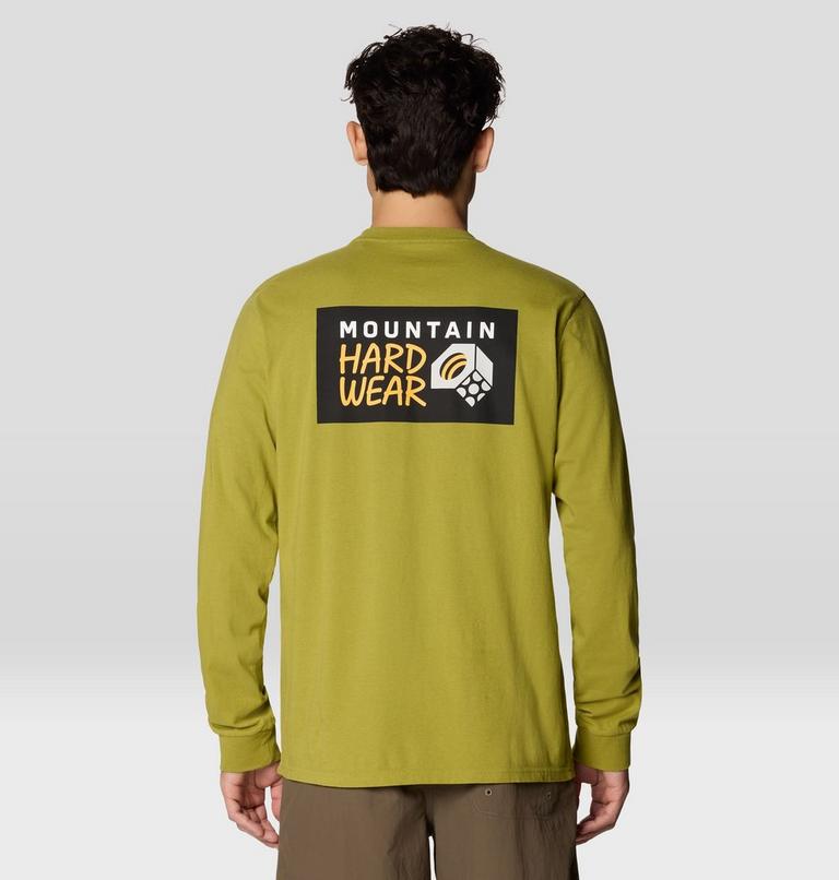 MHW &agrave; manches longues avec logo, Color: Bright Fatigue, image 2