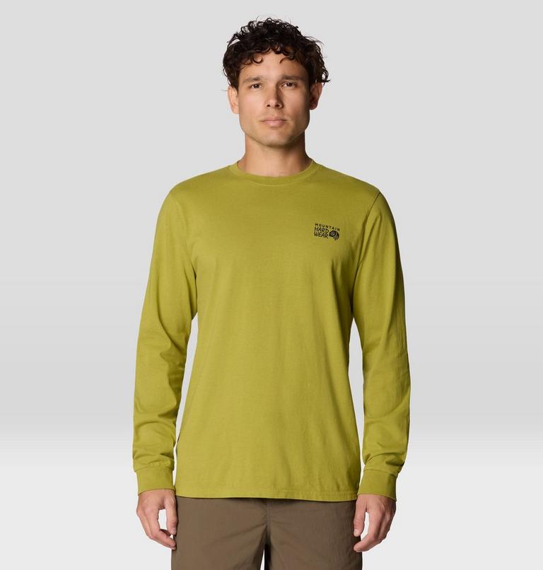 MHW &agrave; manches longues avec logo, Color: Bright Fatigue, image 1