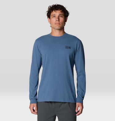 MHW &agrave; manches longues avec logo, Color: Adriatic Blue, image 5