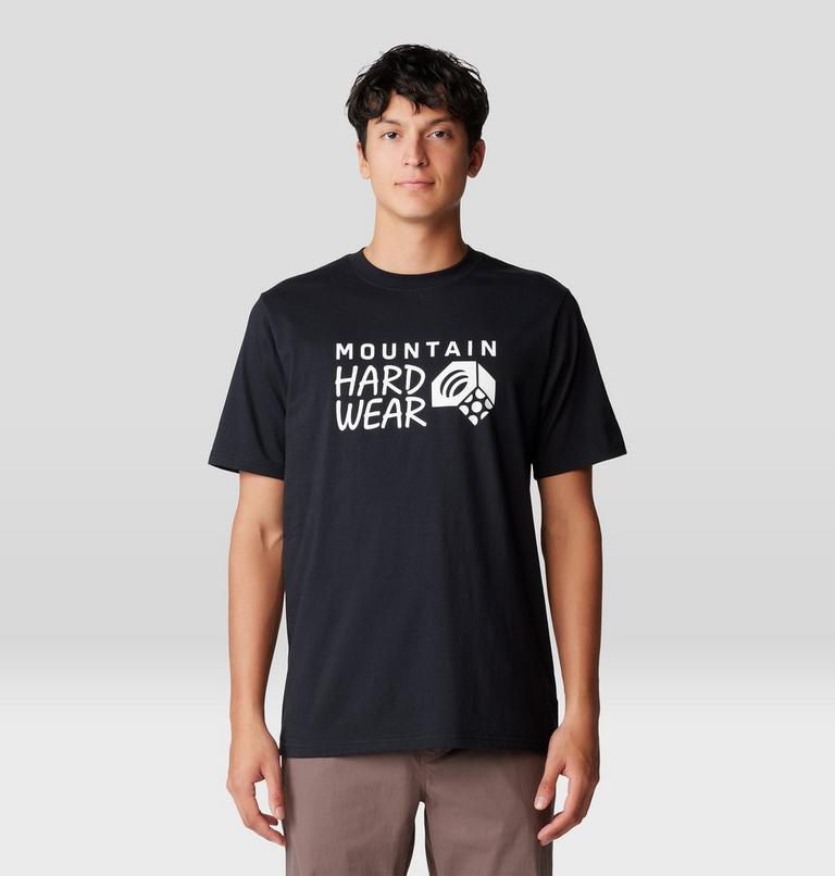 Men's MHW Logo Short Sleeve, Color: Black, image 5