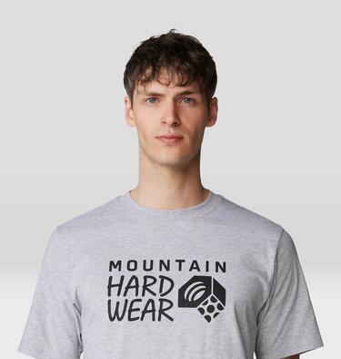 Men's MHW Logo Short Sleeve, Color: Hardwear Grey Heather, image 16