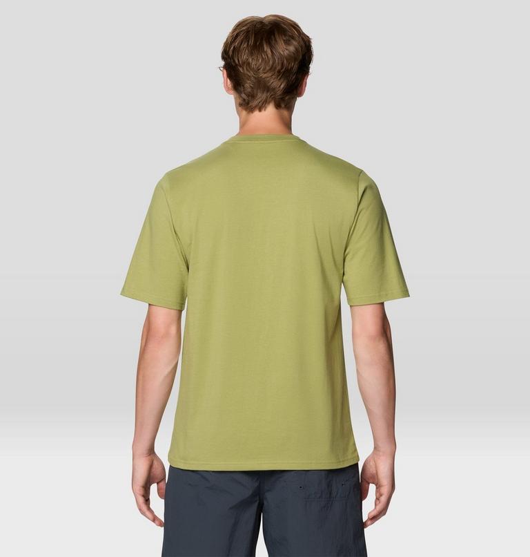 Men's MHW Logo Short Sleeve, Color: Fatigue Green, image 2