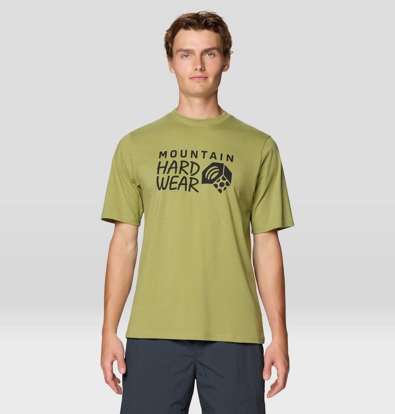 Men's MHW Logo Short Sleeve, Color: Fatigue Green, image 1