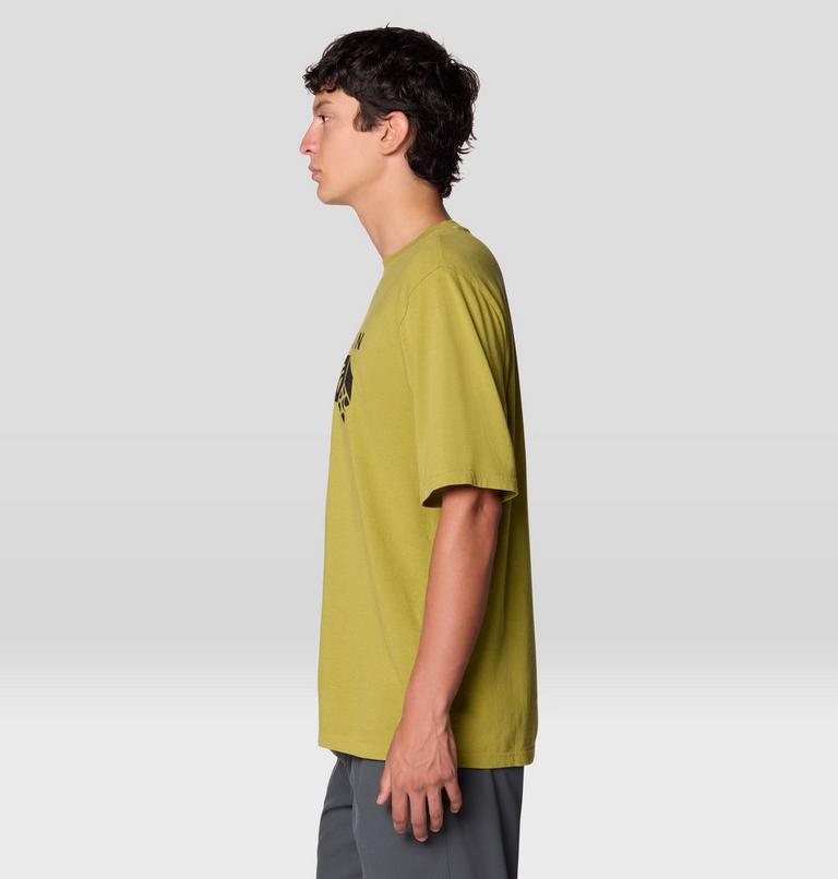 MHW &agrave; manches courtes avec logo, Color: Bright Fatigue, image 3