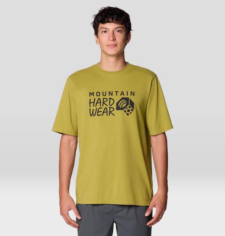 MHW &agrave; manches courtes avec logo, Color: Bright Fatigue, image 1