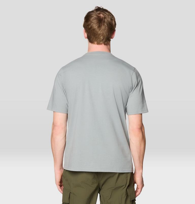 Men's MHW Logo Short Sleeve, Color: Wet Stone, image 2