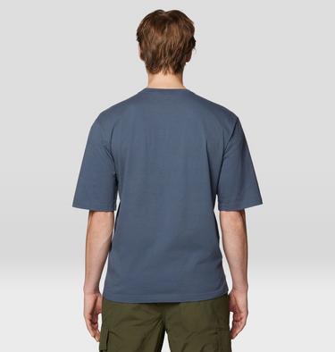 Men's MHW Logo Short Sleeve, Color: Moon Blue, image 6