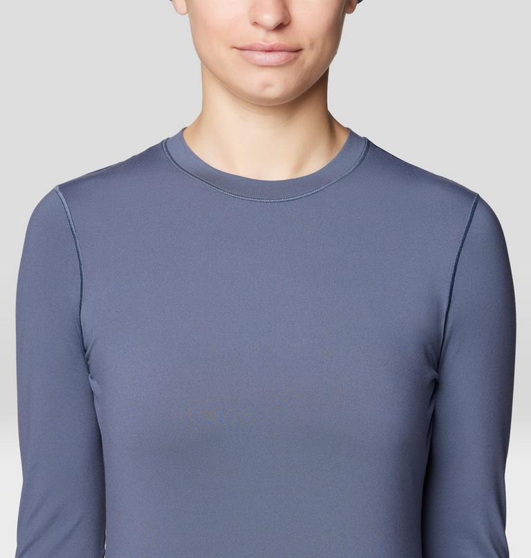 Women's Butter Up Long Sleeve, Color: Blue Slate, image 5