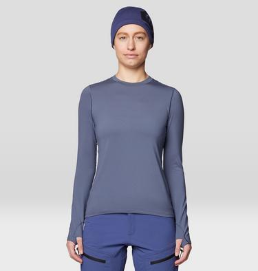 Women's Butter Up Long Sleeve, Color: Blue Slate, image 17