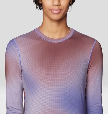 Women's Butter Up Long Sleeve, Color: Avid Multi Ombre Print, image 8