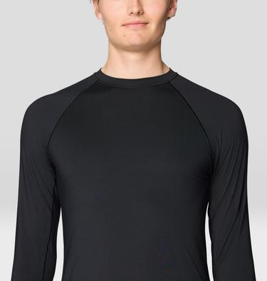 Men's Butter Up Long Sleeve, Color: Black, image 8