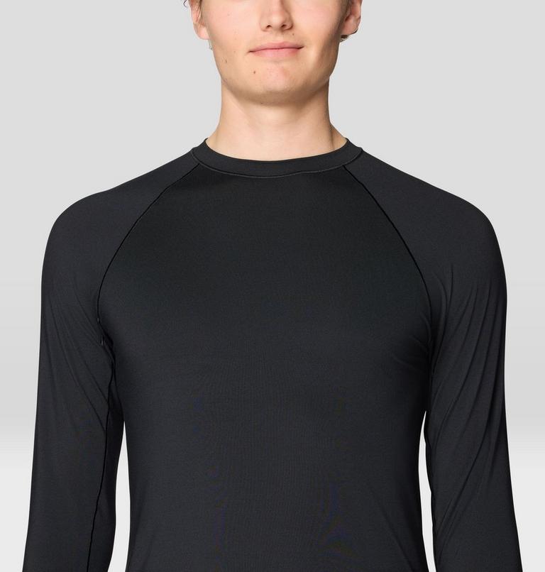 Men's Butter Up Long Sleeve, Color: Black, image 4