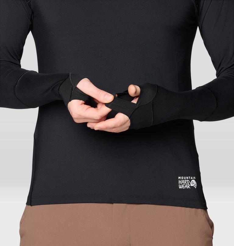Men's Butter Up Long Sleeve, Color: Black, image 5