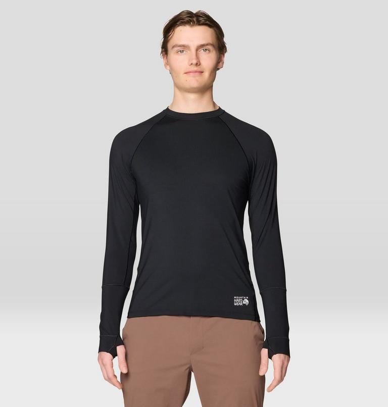 Men's Butter Up Long Sleeve, Color: Black, image 1