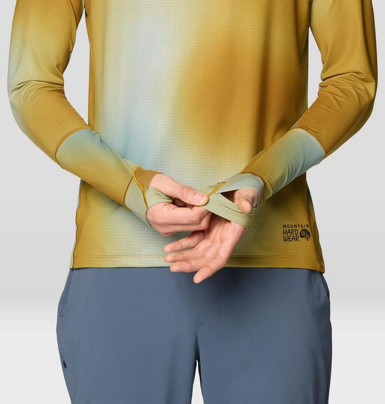 Butter Up Long Sleeve | 255 | XXL, Color: Olive Gold Multi Ombre Print, image 5