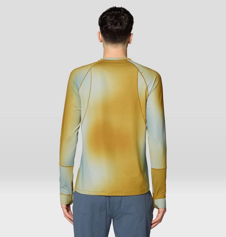 Butter Up Long Sleeve | 255 | XXL, Color: Olive Gold Multi Ombre Print, image 2