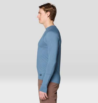Men's Butter Up Long Sleeve, Color: Adriatic Blue, image 3