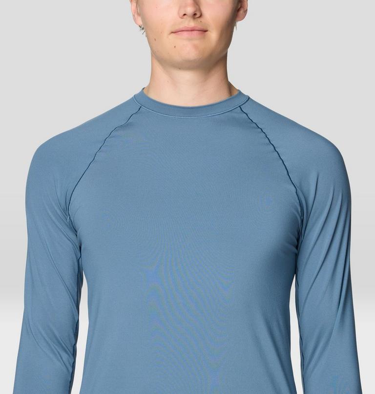 Men's Butter Up Long Sleeve, Color: Adriatic Blue, image 4