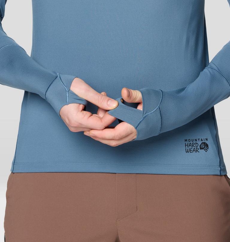 Men's Butter Up Long Sleeve, Color: Adriatic Blue, image 5