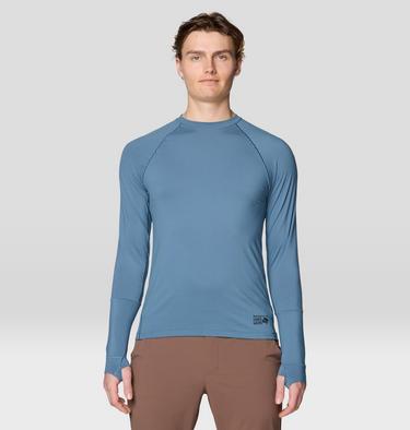 Men's Butter Up Long Sleeve, Color: Adriatic Blue, image 1