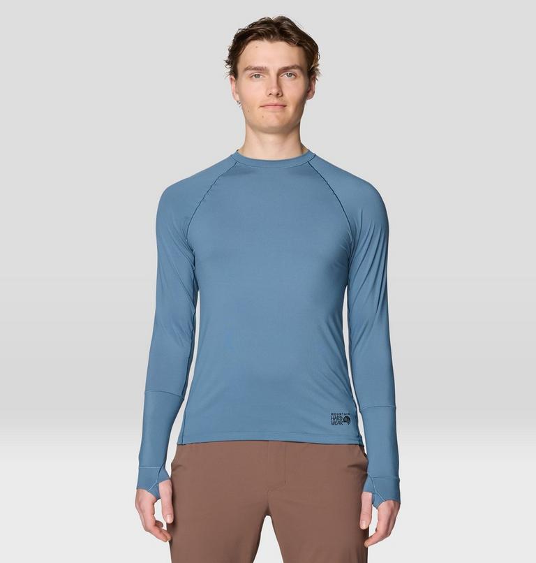 Men's Butter Up Long Sleeve, Color: Adriatic Blue, image 1