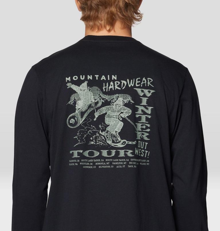 Men's MHW Winter Tour Long Sleeve, Color: Black, image 4