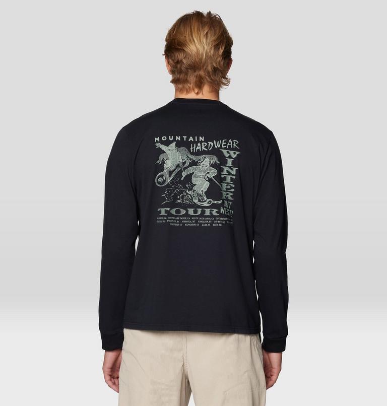 Men's MHW Winter Tour Long Sleeve, Color: Black, image 2