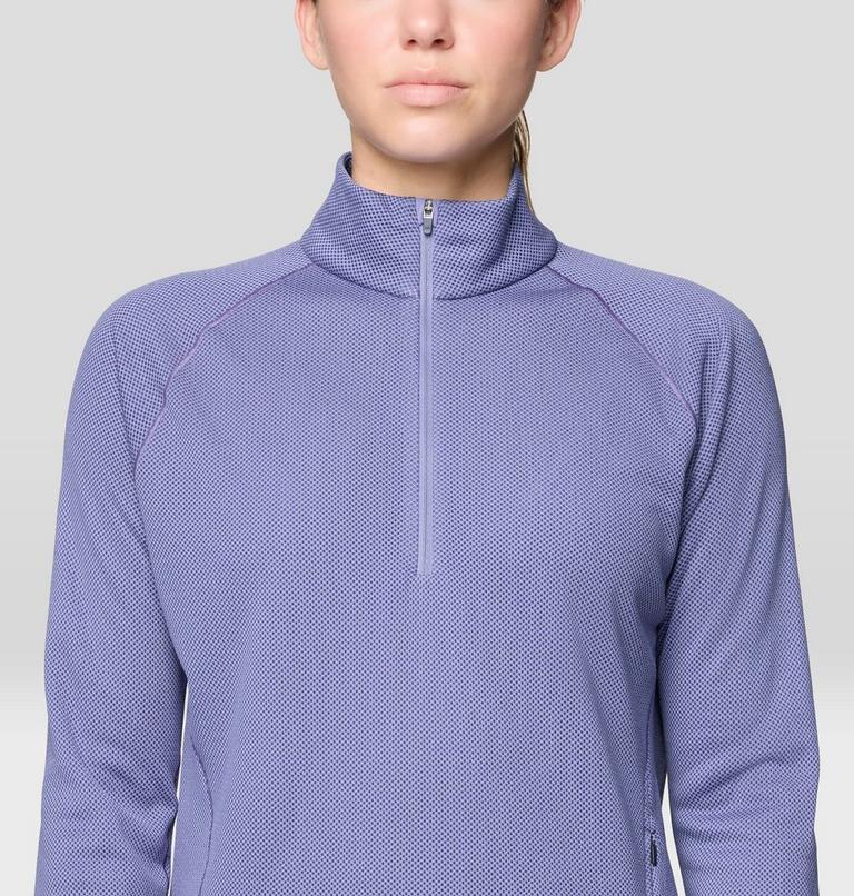 Women's AirMesh Half Zip, Color: Avid, image 5