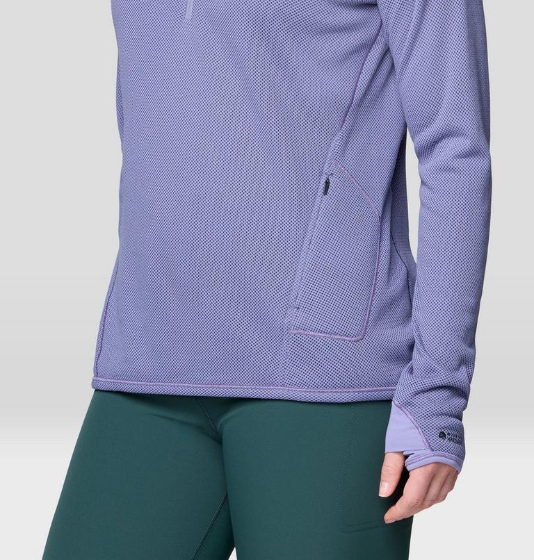 Women's AirMesh Half Zip, Color: Avid, image 6