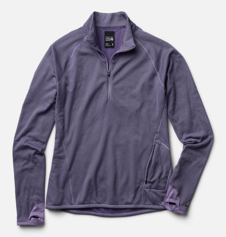 Women's AirMesh Half Zip, Color: Violet Stone, image 2